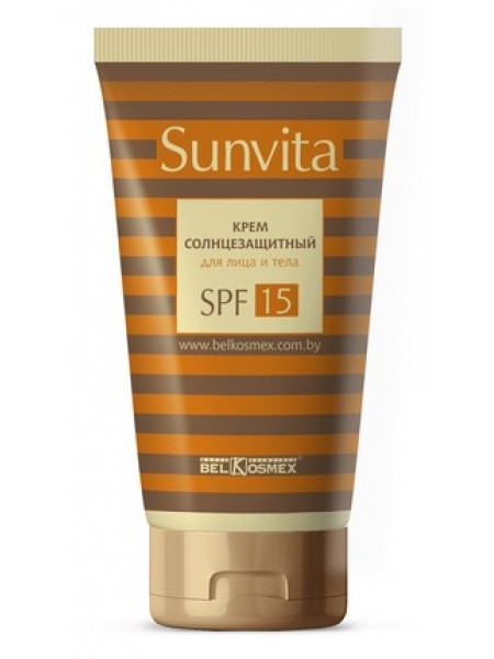 крем солнцезащитный для лица и тела SPF 15 Sunvita 140