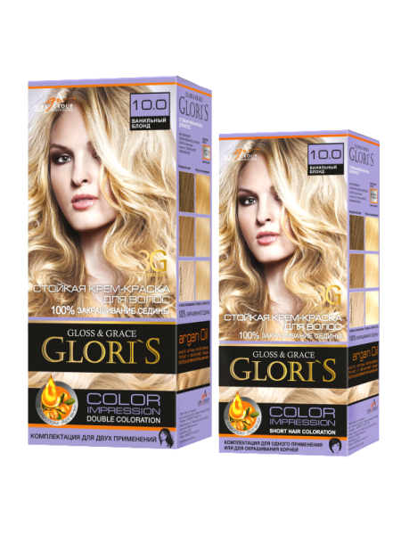 Ванильный блонд 10.0 Gloris для двух применений (ГЛОРИС-2)