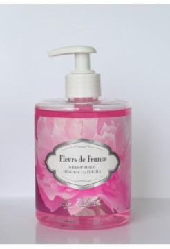 Fleurs De France/ Жидкое мыло " Нежность пиона " (500г) -12 шт