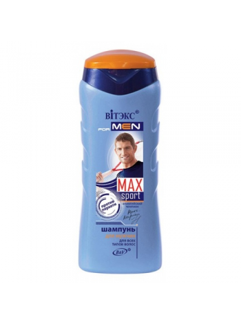 FOR MEN MAX Sport ШАМПУНЬ для всех типов волос, 250 мл.