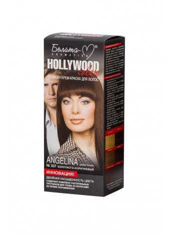 Hollywood Крем-краска для волос АНДЖЕЛИНА №337